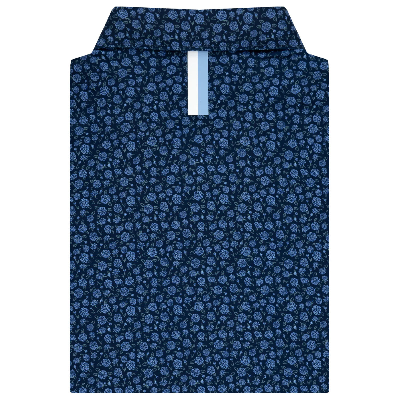 The Camellia Performance Polo in Fleet Navy