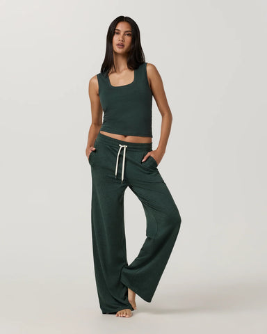 Halo Essential Scoop Tank in Hemlock Heather - Baseline Social