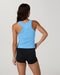 Energy Racerback Tank in Oasis Blue Heather - Baseline Social