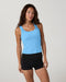 Energy Racerback Tank in Oasis Blue Heather - Baseline Social