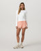 Vuori Daily Speed Short 2.5" in Light Peach at Baseline Social