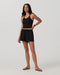 Vuori Trestles Twill Tie Short in Black at Baseline Social