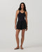 Vuori Trestles Twill Tie Short in Black at Baseline Social