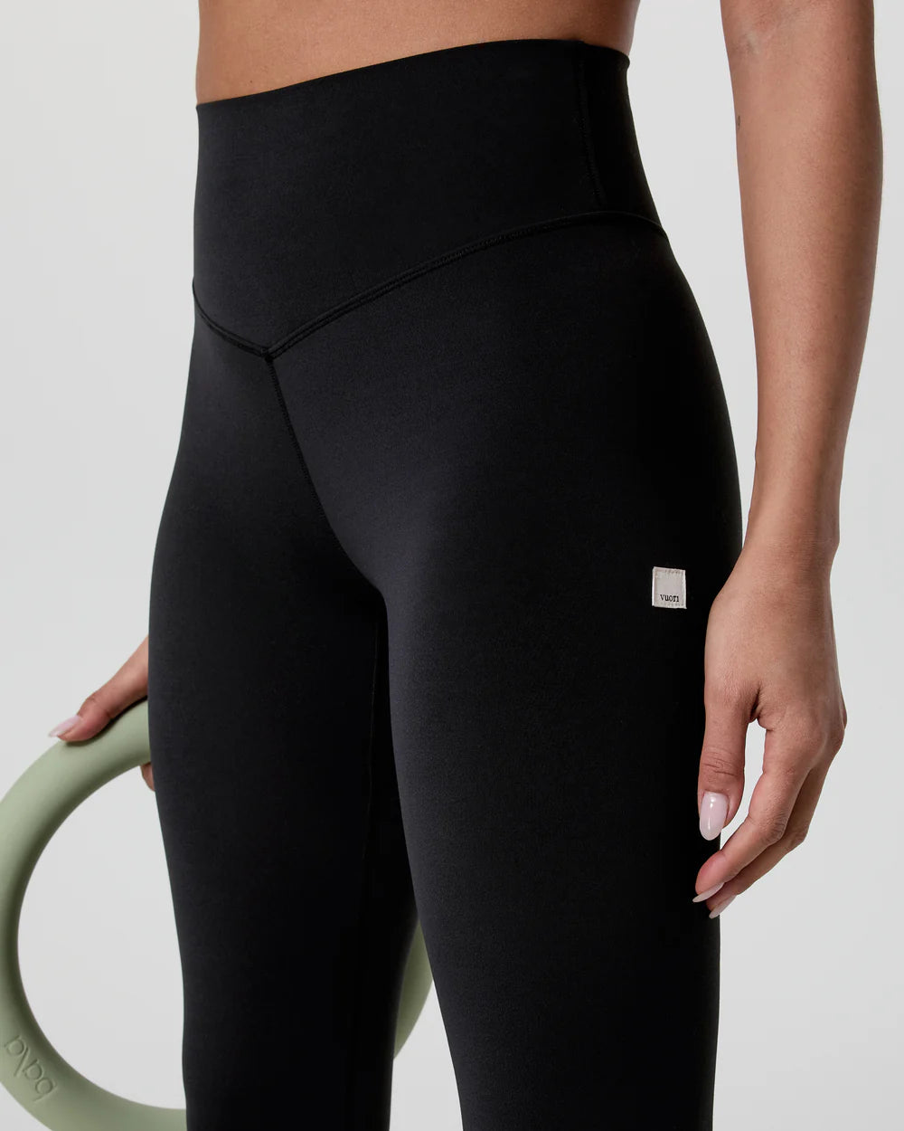 Vuori AllTheForm Legging in Black at Baseline Social