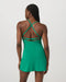 Vuori Solstice Dress in Emerald at Baseline Social
