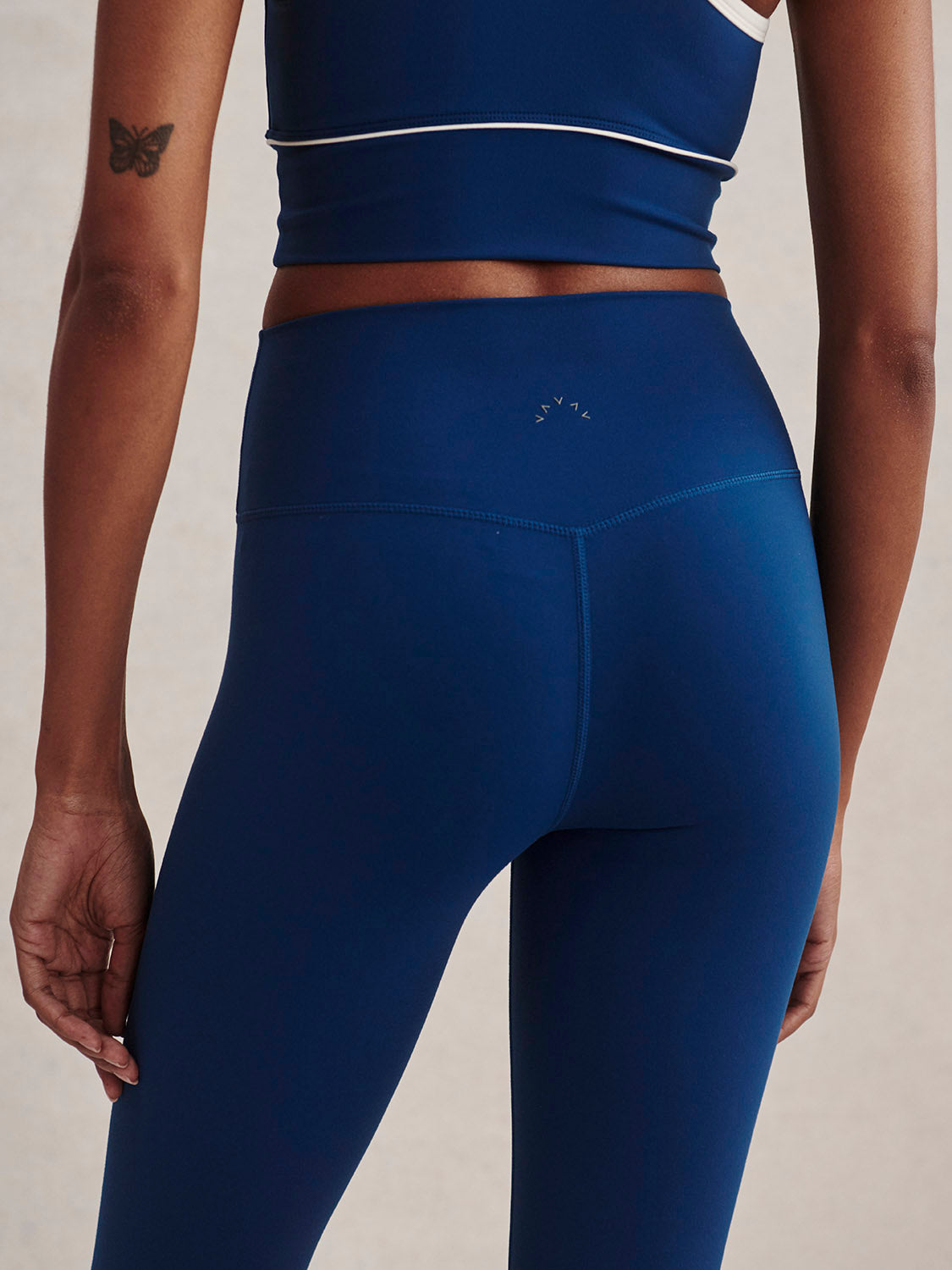 Varley Always High-Rise Legging 25" in Sea Blue at Baseline Social