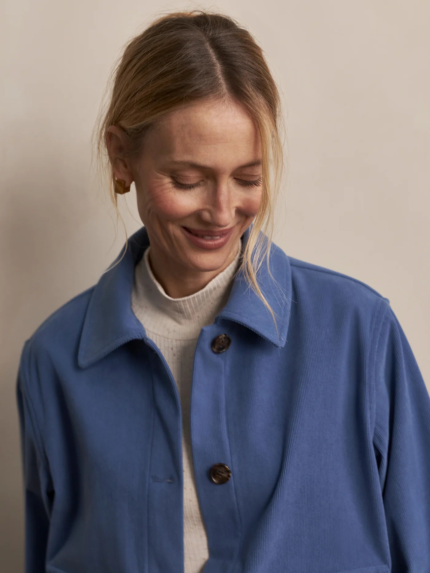 Varley Carlotta Jacket in Bijou Blue at Baseline Social