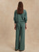 Varley Extra Wide Leg Pant in 29.5" in Dark Forest at Baseline Social