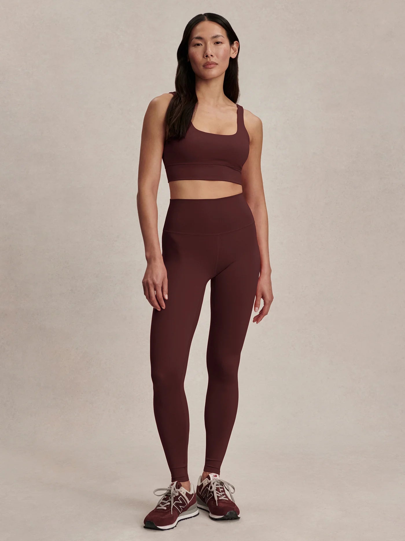 Varley FreeSoft High Rise Legging 25" in Sassafras at Baseline Social