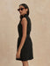 Varley Polyanna Half-Zip Dress in Black at Baseline Social