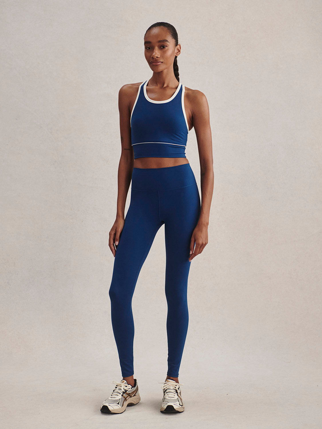 Varley Always High-Rise Legging 25" in Sea Blue at Baseline Social