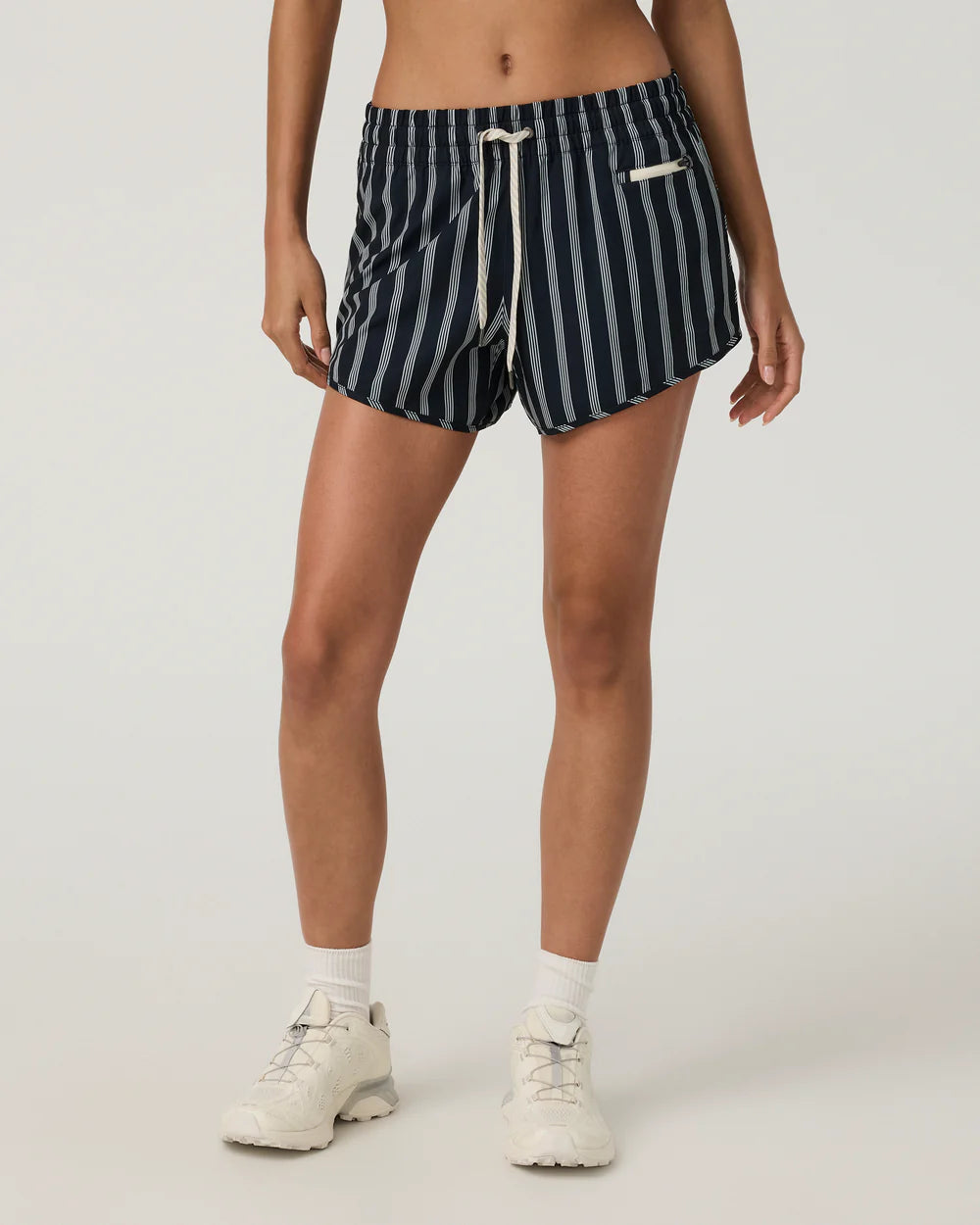 Clementine 2.0 Short 4" in Ink Bayside Stripe