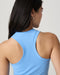 Vuori Surge Seamless Tank in Oasis Blue at Baseline Social