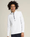 Wilson Elevate Performance Quarter-Zip in Bright White - Baseline Social