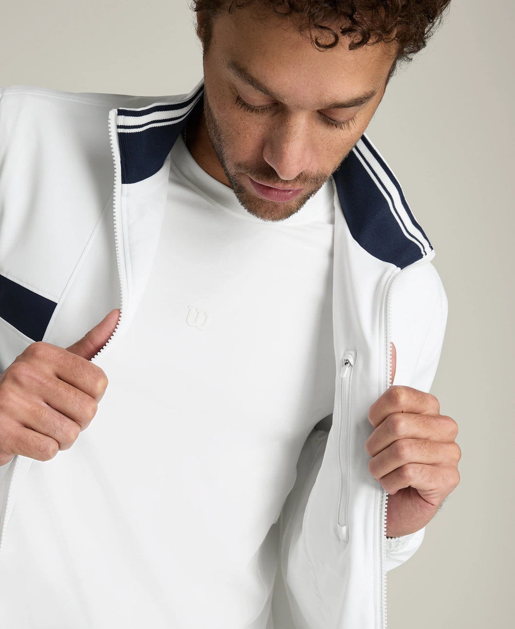 Grand Slam Jacket in Bright White