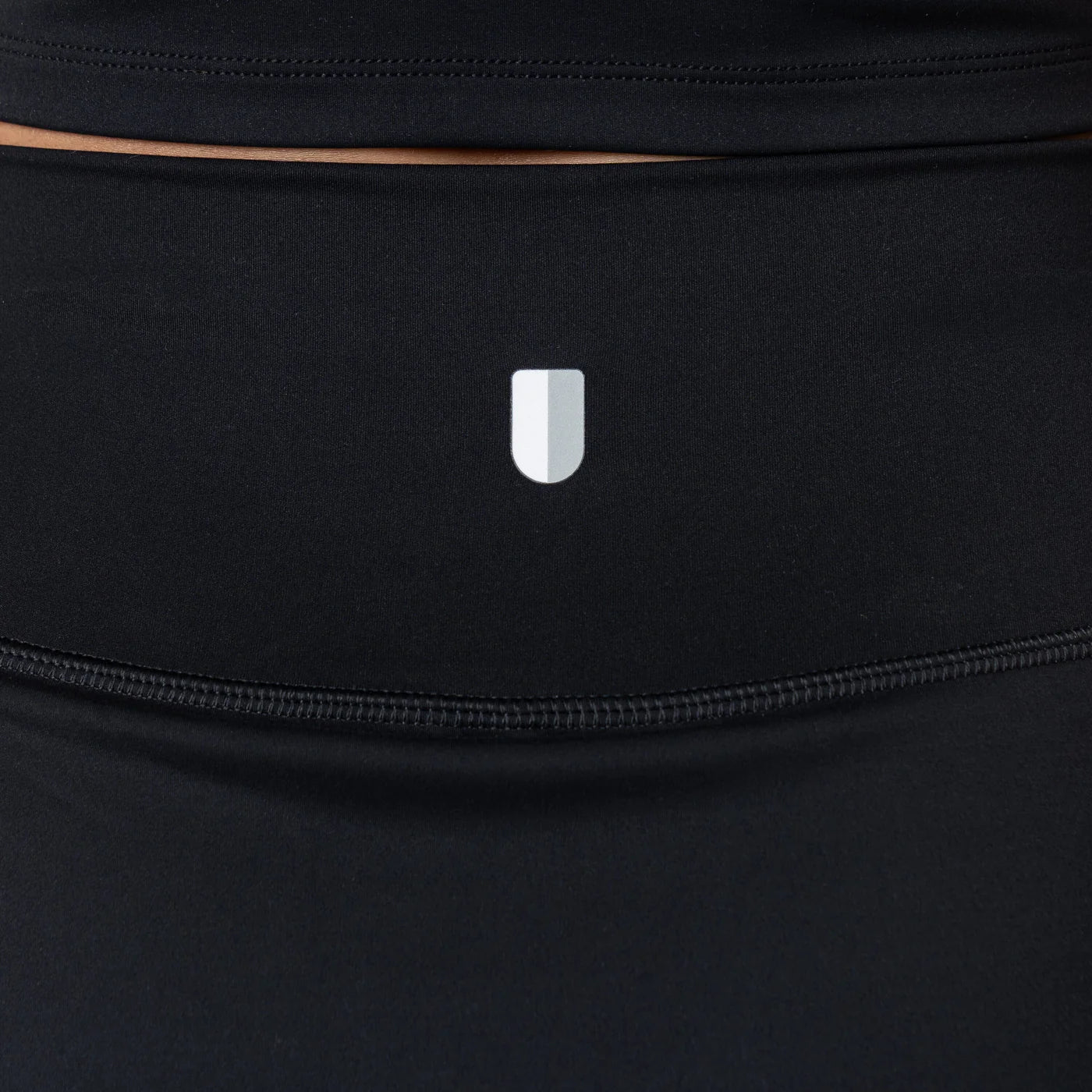 Rhoback Vista Active Skort in Midnight Black at Baseline Social