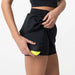 Rhoback Vista Active Skort in Midnight Black at Baseline Social