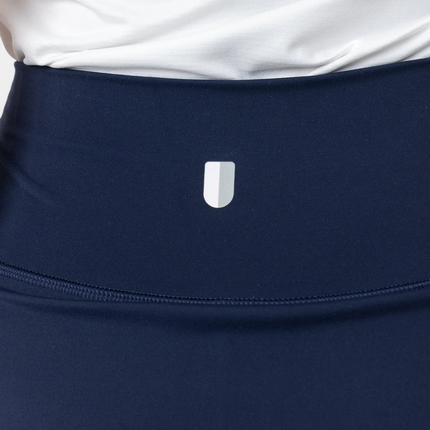 Rhoback Vista Active Skort in Fleet Navy at Baseline Social