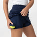 Rhoback Vista Active Skort in Fleet Navy at Baseline Social