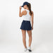 Rhoback Vista Active Skort in Fleet Navy at Baseline Social