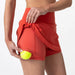 Rhoback Vista Active Skort in Poppy Red at Baseline Social