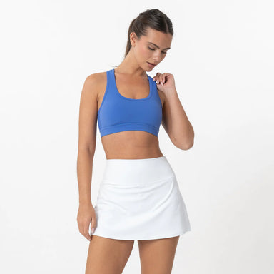 Rhoback Vista Active Skort in White at Baseline Social