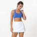 Rhoback Vista Active Skort in White at Baseline Social
