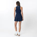 Rhoback Melbourne Active Dress in Fleet Navy at Baseline Social 