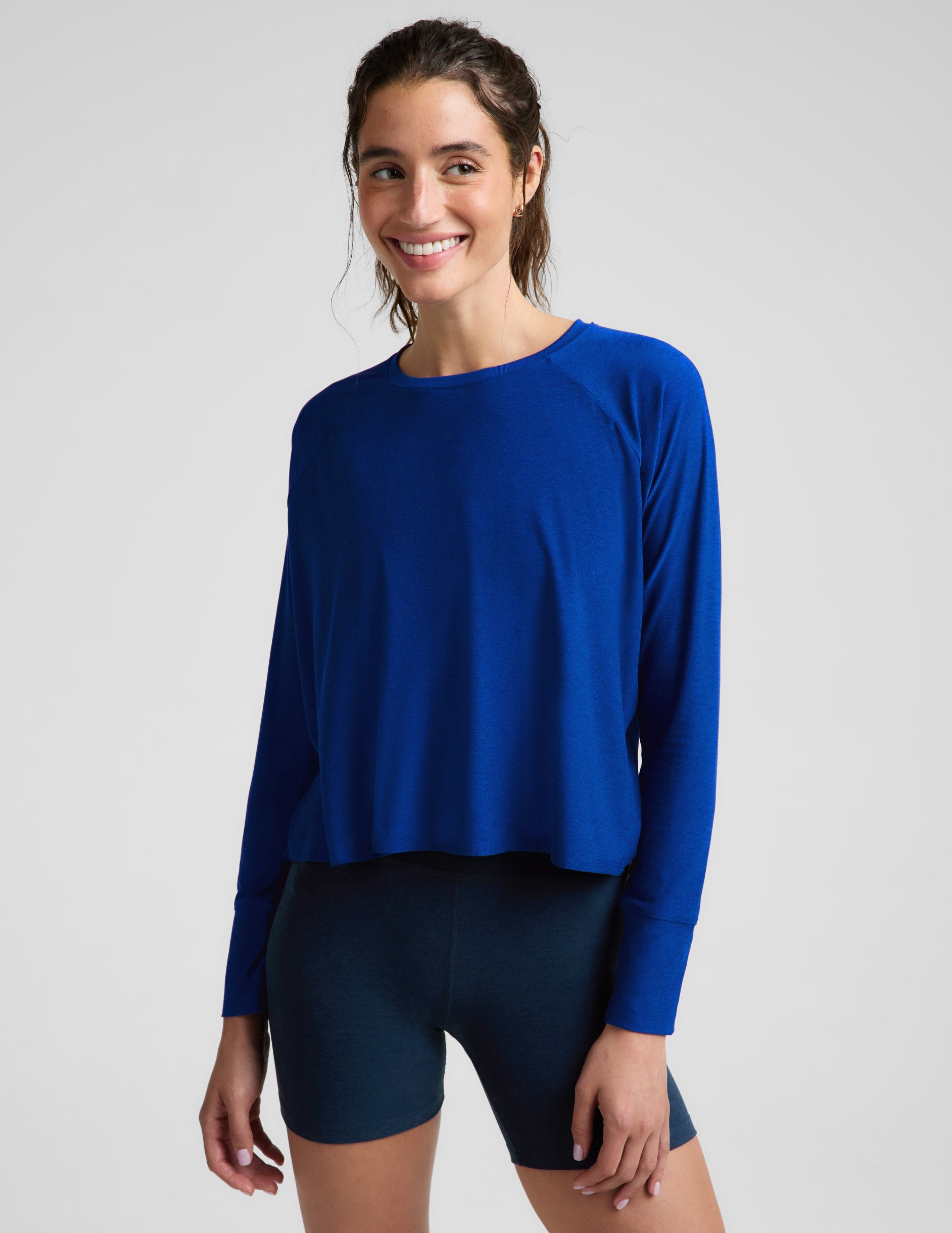 Featherweight Daydreamer Pullover - Ultra Blue Heather