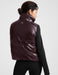Up For It Puff Shine Vest - Shine Cabernet