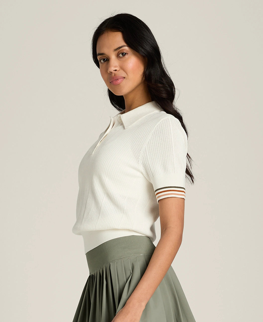Wilson Essex Polo in Sandrift at Baseline Social