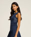 Wilson Pro Seamless Tank in Classic Navy at Baseline Social