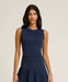 Wilson Pro Seamless Tank in Classic Navy at Baseline Social