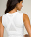 Wilson Pro Seamless Tank in White at Baseline Social