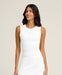Wilson Pro Seamless Tank in White at Baseline Social