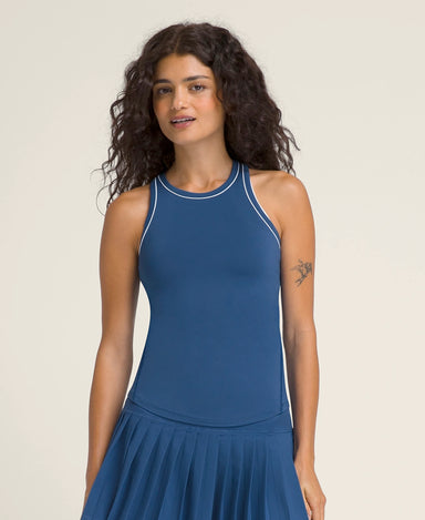 Wilson Fieldhouse Tank Lite in Court Blue at Baseline Social