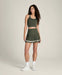 Wilson Midtown Tennis Skirt in Grape Leaf at Baseline Social