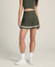Wilson Midtown Tennis Skirt in Grape Leaf at Baseline Social