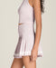 Wilson Midtown Tennis Skirt in Lilac Ash at Baseline Social