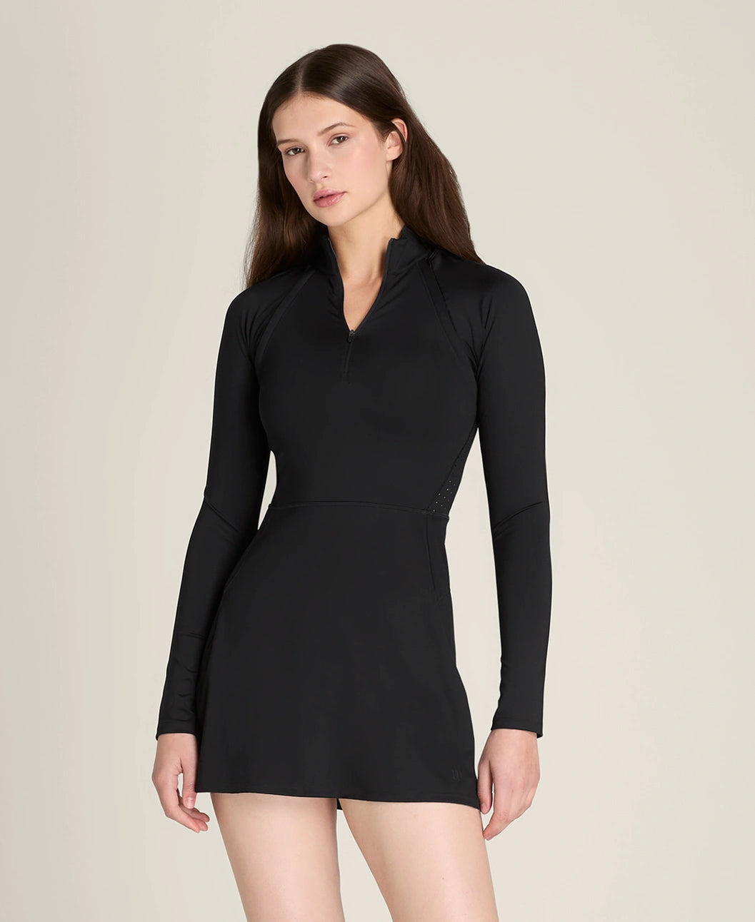 Tiebreaker Convertible Dress in Black