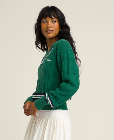 Westwood Sweater in Club Green - Baseline Social
