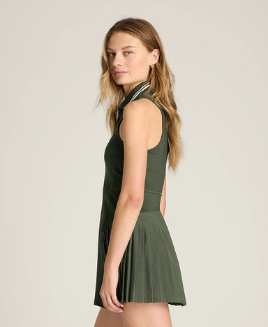 Wilson All Court Tennis Dress - Unlined in Grape Leaf at Baseline Social