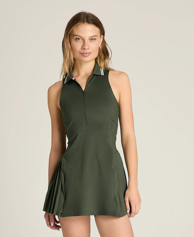 Wilson All Court Tennis Dress - Unlined in Grape Leaf at Baseline Social