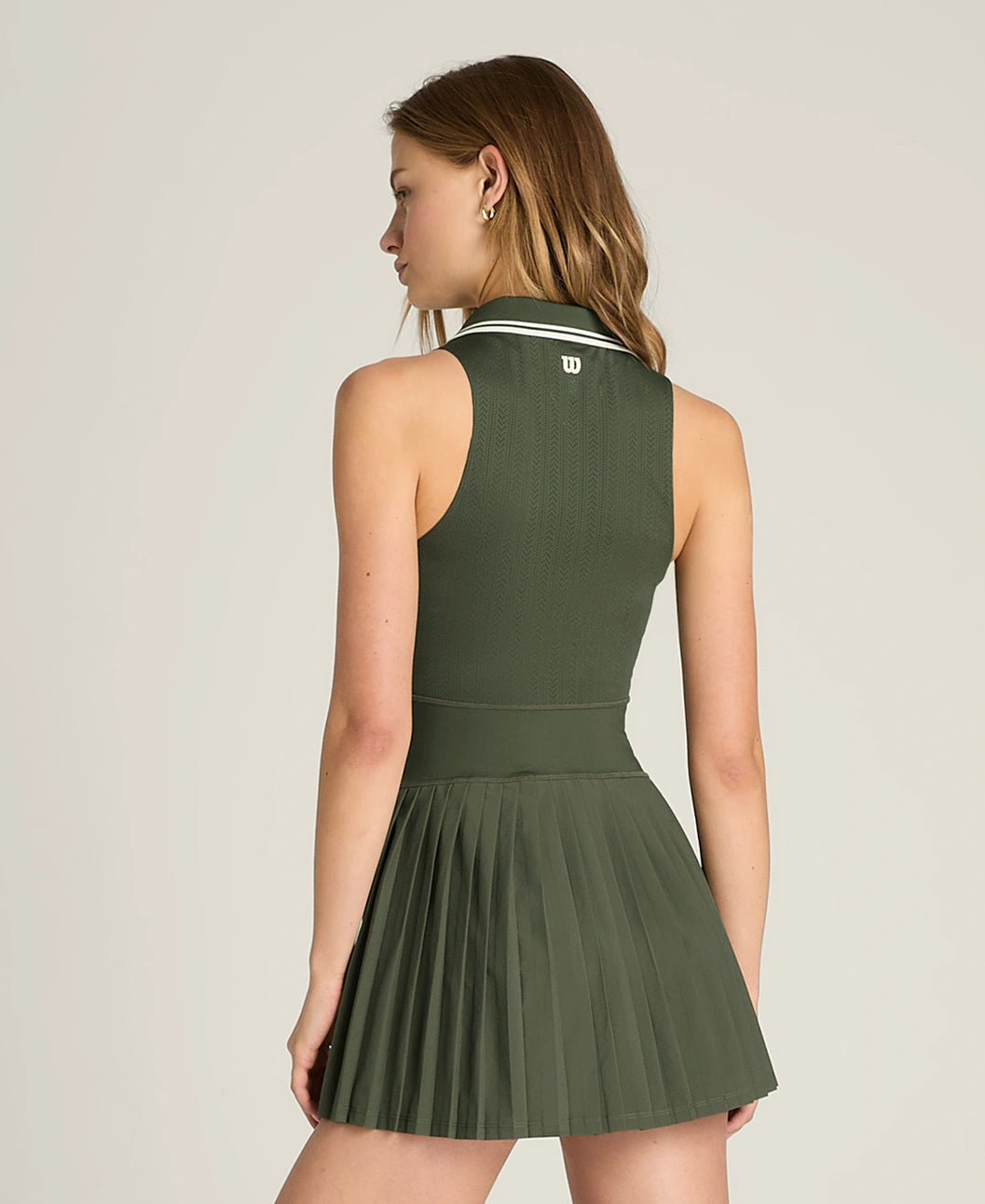 Wilson All Court Tennis Dress - Unlined in Grape Leaf at Baseline Social