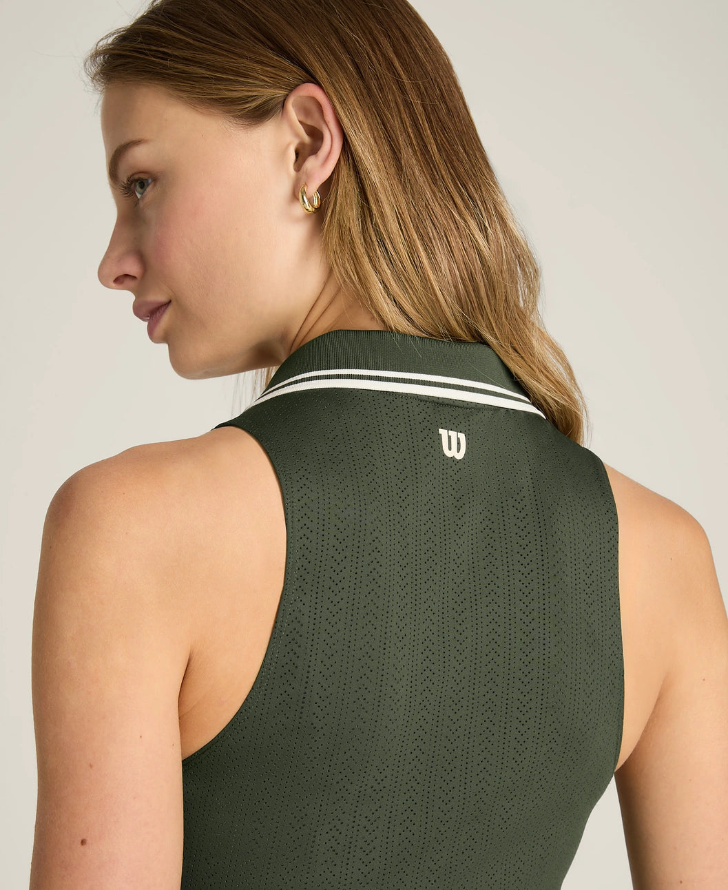 Wilson All Court Tennis Dress - Unlined in Grape Leaf at Baseline Social