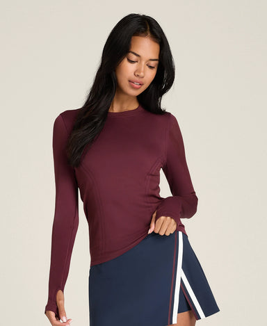 Wilson Pro Seamless Long Sleeve in Port Royale at Baseline Social