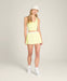 Wilson Cross Court Skirt in Tender Yellow at Baseline Social