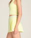 Wilson Cross Court Skirt in Tender Yellow at Baseline Social