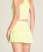 Wilson Cross Court Skirt in Tender Yellow at Baseline Social