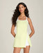 Wilson Rally Halter Dress in Tender Yellow at Baseline Social